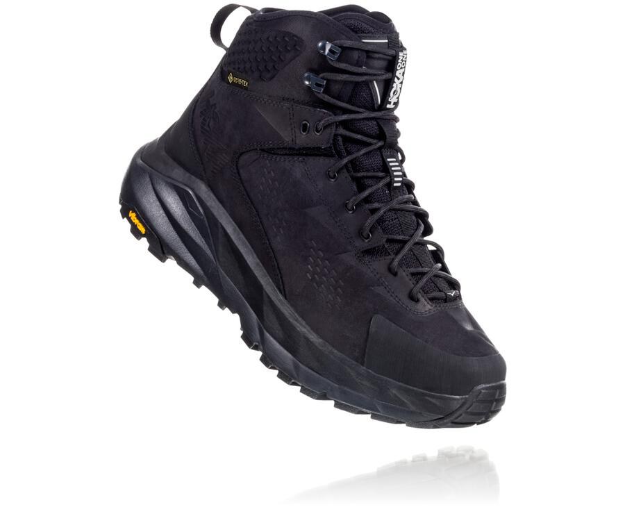 Hoka One One Yürüyüş Botları Erkek Siyah - Kaha Gore-Tex - NY0923451